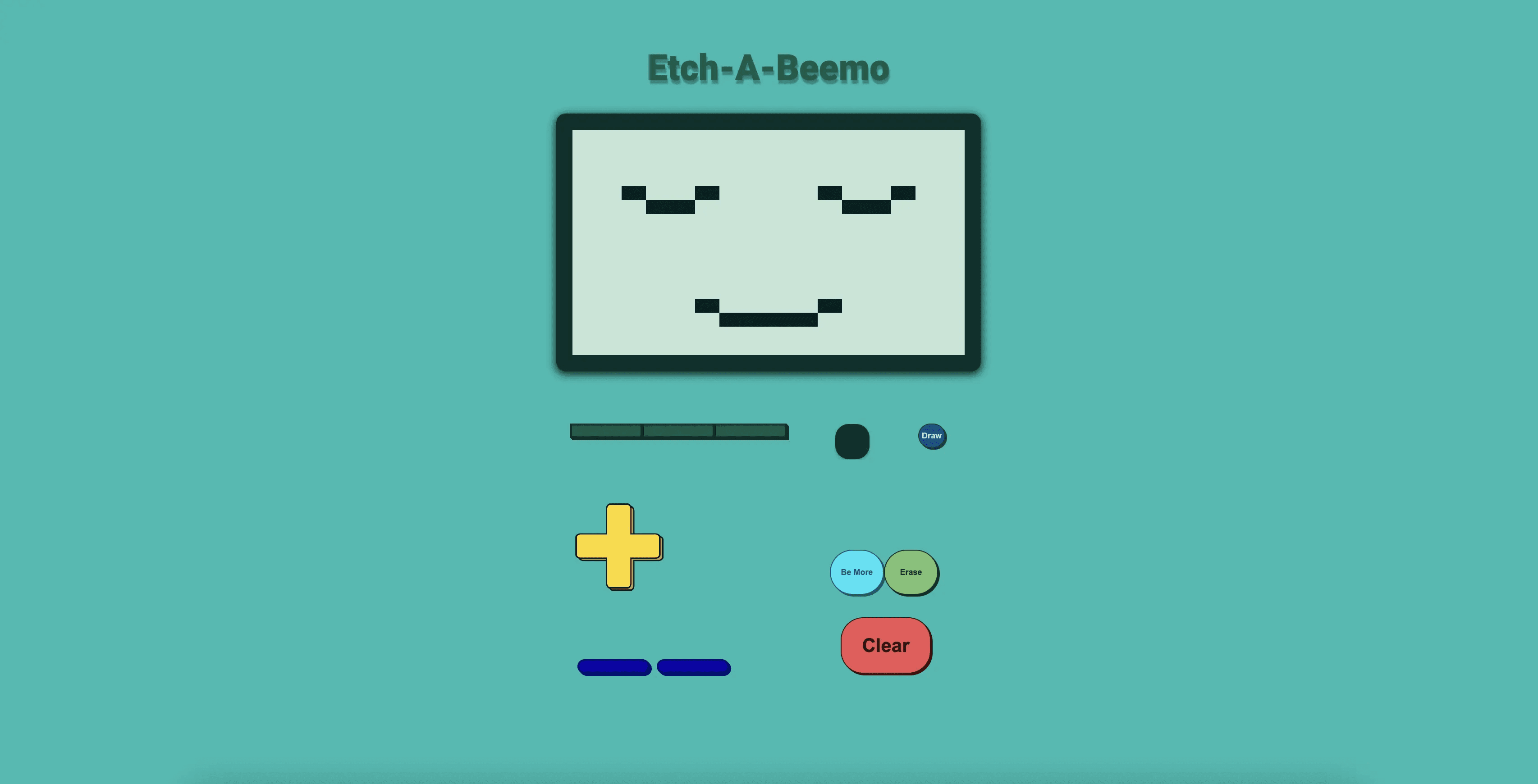 Etch-a-beemo